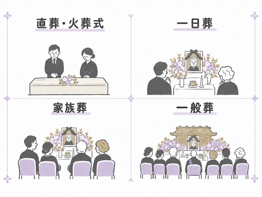 形式ごとの選び方の目安